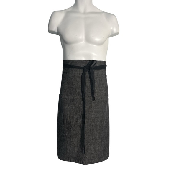hedley & bennett 100% Cotton Professional Bistro/Half Apron with Pockets - Picture 1 of 8